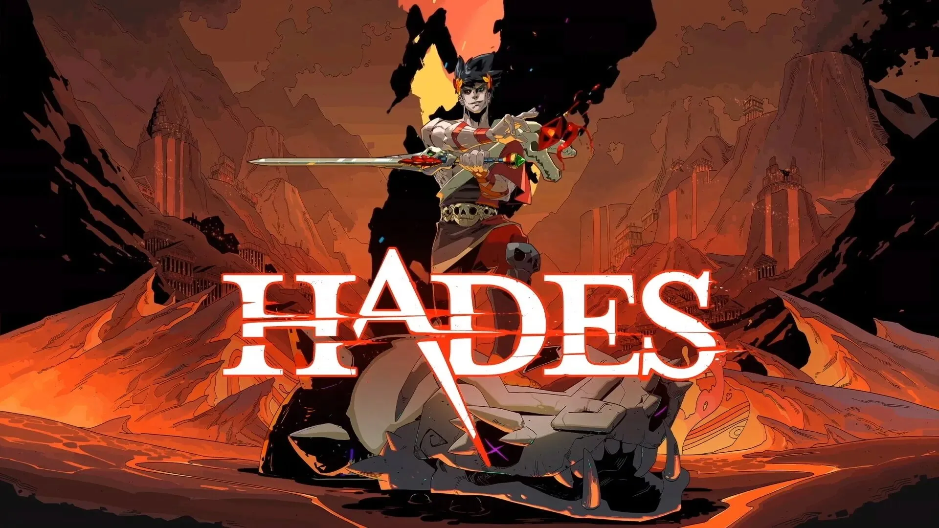 Cover art for the game Hades